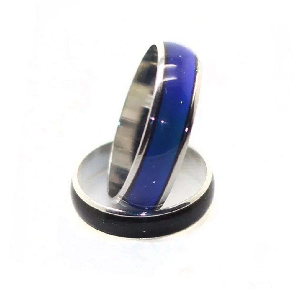 Stainless Ring Changing Color Moods Feeling & Emotional Temperature Ring . - Picture 3 of 6